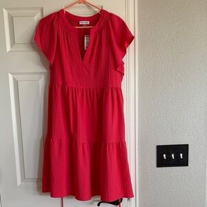 Calvin Klein Red Mini Dress